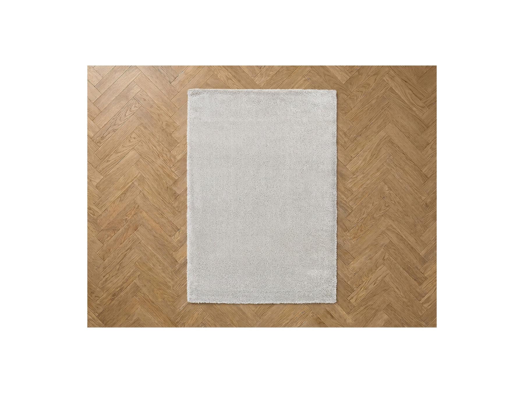Shonna - Tapis Poils Longs - Uni - Gris Clair