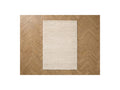 Telira - Tapis Poils Longs - Motif Abstrait - Beige