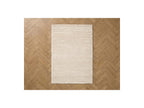 Telira - Tapis Poils Longs - Motif Abstrait - Beige