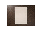Telira - Tapis Poils Longs - Motif Abstrait - Beige