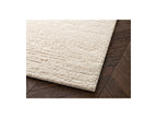Telira - Tapis Poils Longs - Motif Abstrait - Beige