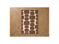 Chino - Tapis Poils Longs - Motif Abstrait - Marron