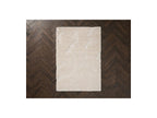 Embren - Tapis Poils Longs Embren Motif Abstrait - Beige