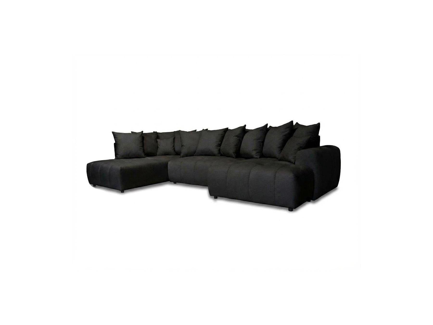 Roxelane - Panoramic Sofa Bed - Mottled Fabric - Right-Hand Corner