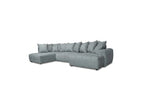 Roxelane - Panoramic Sofa Bed - Mottled Fabric - Right-Hand Corner