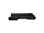 Roxelane - Panoramic Sofa Bed - Mottled Fabric - Right-Hand Corner