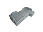 Roxelane - Panoramic Sofa Bed - Heathered Fabric - Left-Hand Corner
