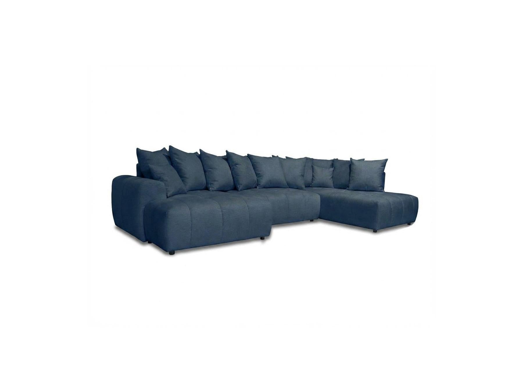 Roxelane - Panoramic Sofa Bed - Heathered Fabric - Left-Hand Corner
