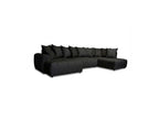 Roxelane - Panoramic Sofa Bed - Heathered Fabric - Left-Hand Corner