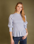 Blusa a Rayas Azules Isola