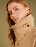Beige Trenchcoatcape Cyrel