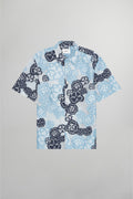 Chemise Freddy Ss No Pkt - Blue Multi