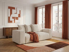 Voltaire - Modular Fixed Straight Sofa - Mottled Fabric