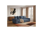Voltaire - Fixed Straight 3-Seater Sofa - Heathered Fabric