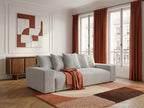 Voltaire - Fixed Straight 3-Seater Sofa - Heathered Fabric