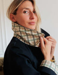 Marineblauer Trenchcoat Ange