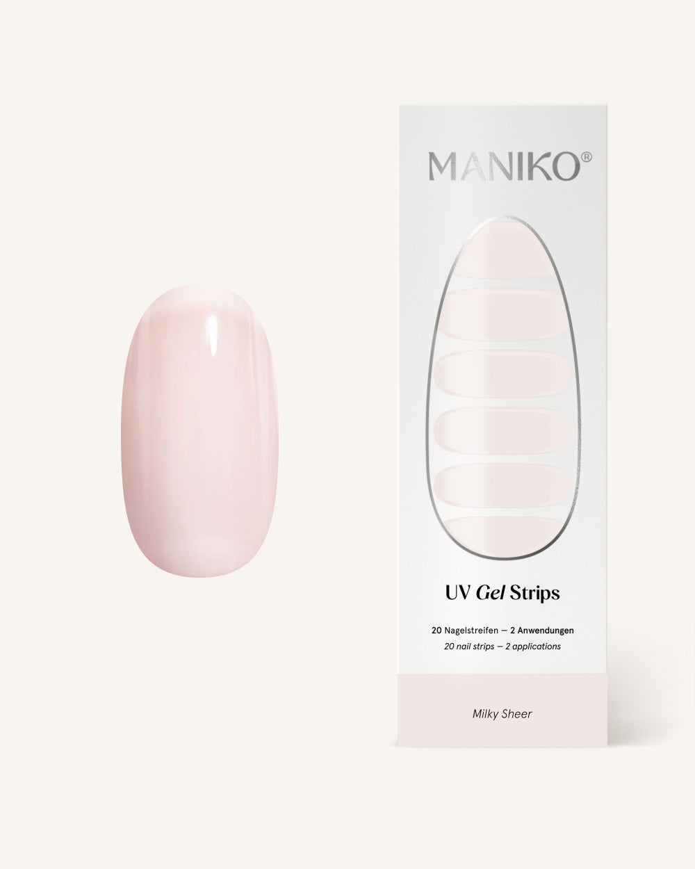 UV transparente lechoso