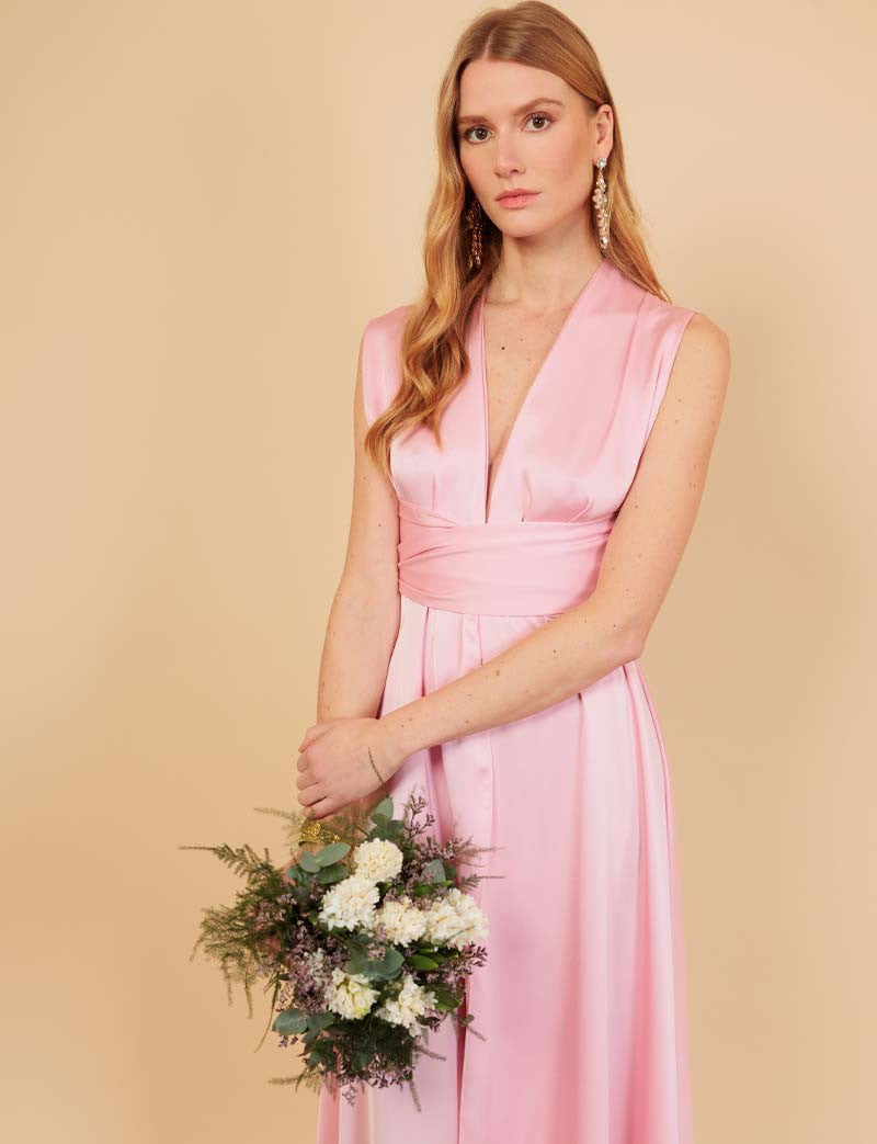 Rosa Klänning Layana