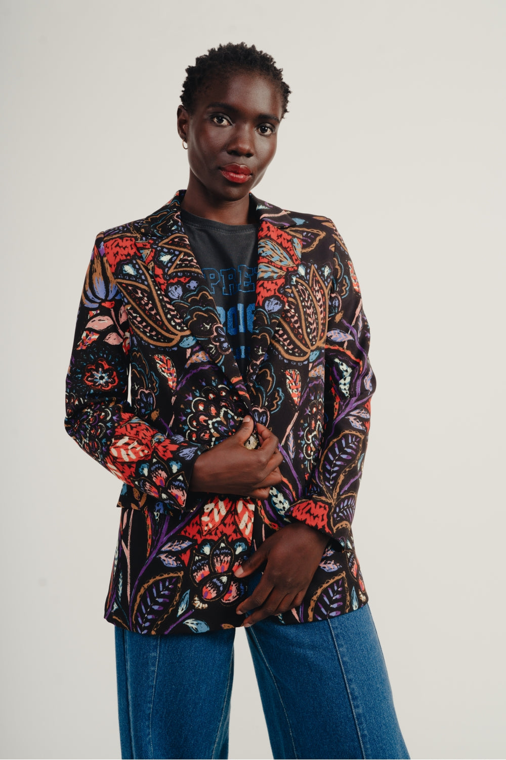 The Kirstie Blue Jasmine Blazer
