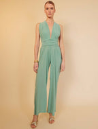 Opaalgroene Jumpsuit Gabriella