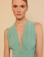 Opaalgroene Jumpsuit Gabriella