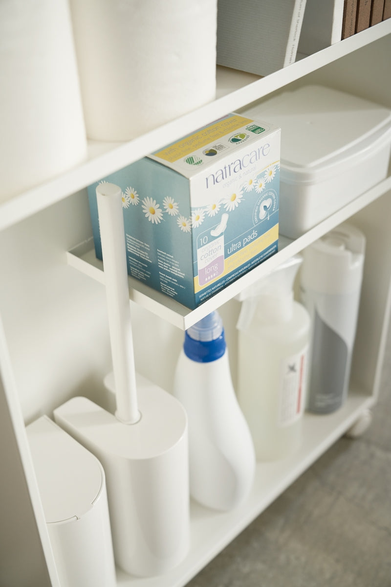 Storage Trolley - Tower - White