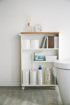Storage Trolley - Tower - White