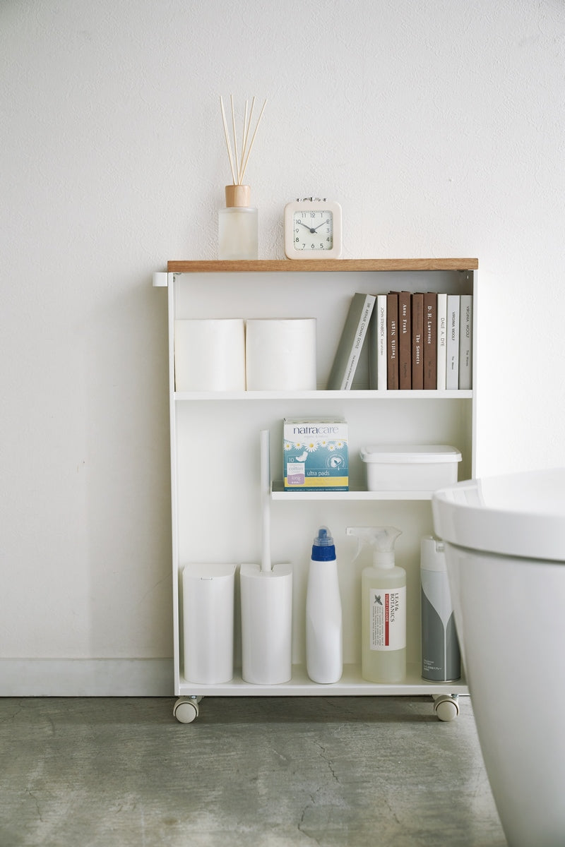 Storage Trolley - Tower - White