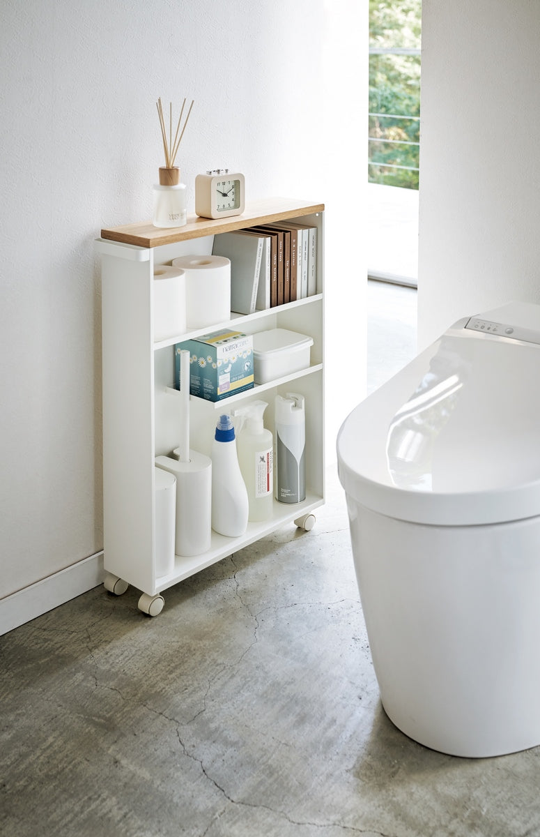 Storage Trolley - Tower - White