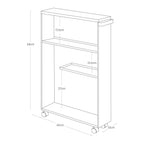 Storage Trolley - Tower - White