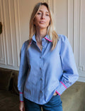 Camicia Blu Maza