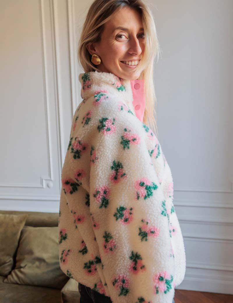 Blommig Sweatshirt Adar