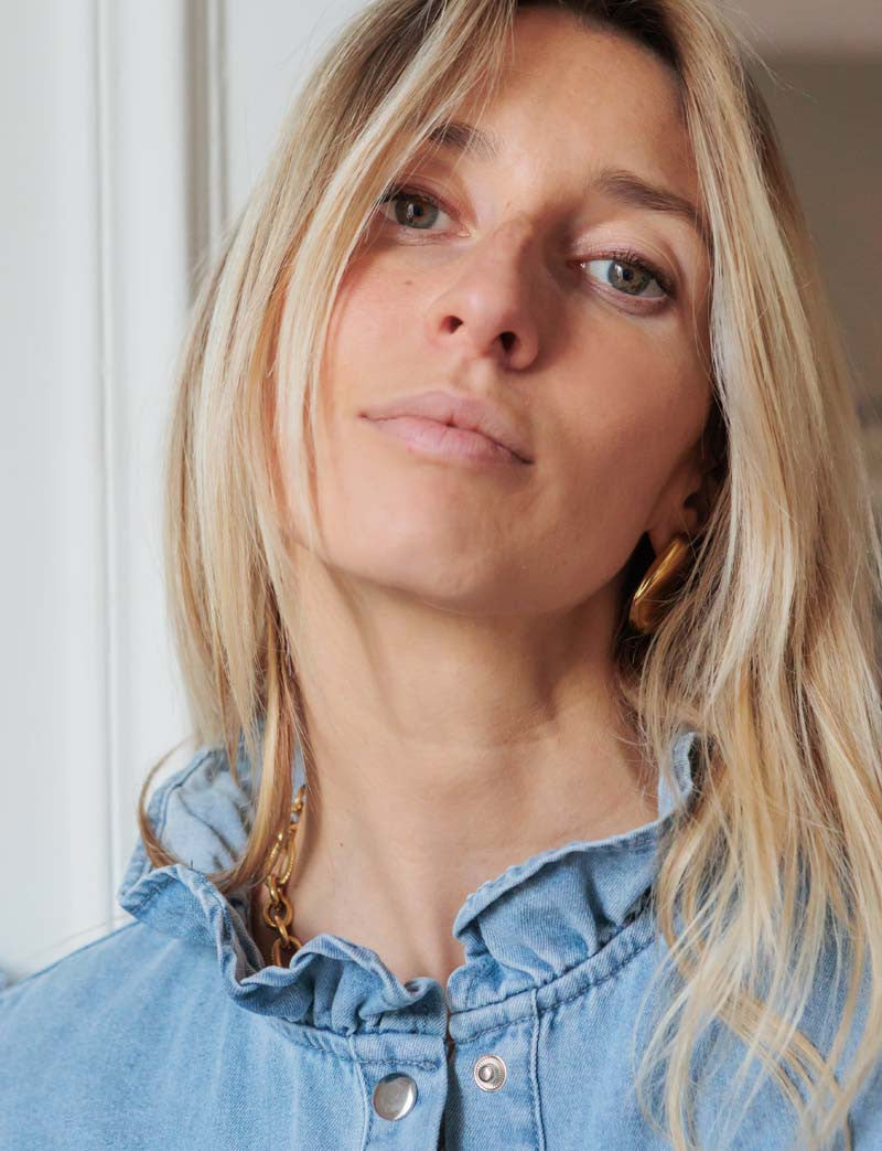 Camicetta in denim Simeo