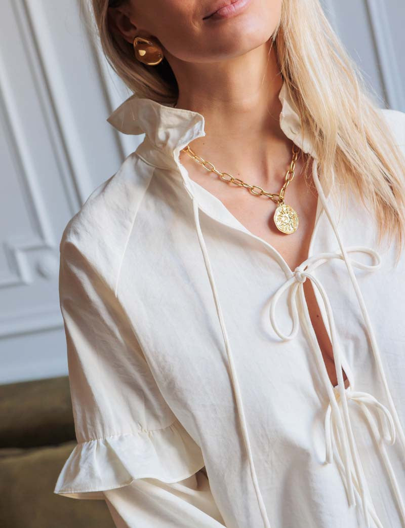 Blusa écru Dagim