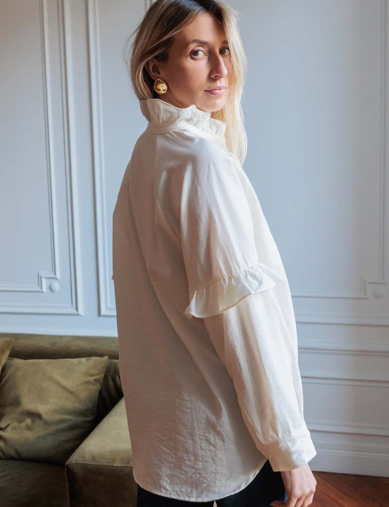 Blusa écru Dagim