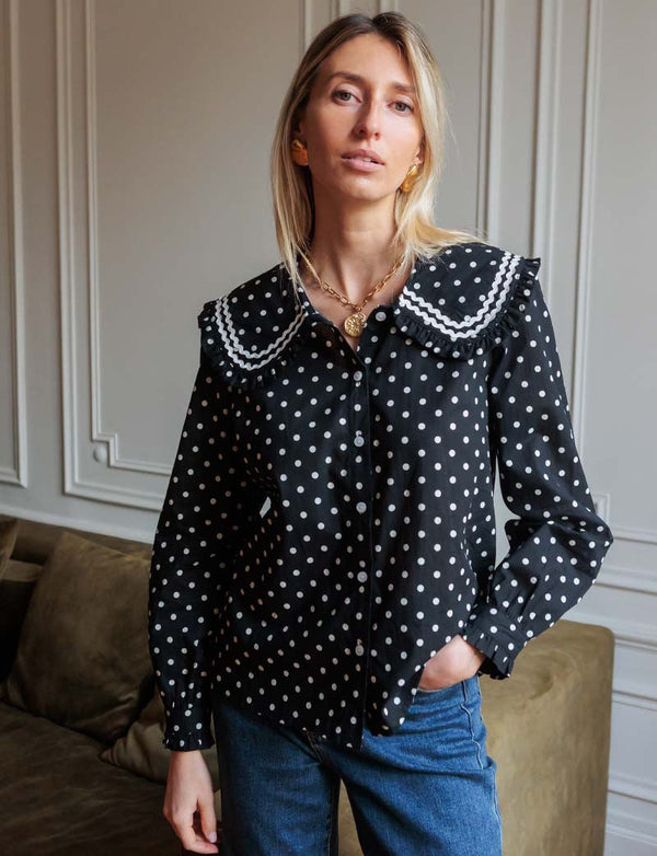 Chemise Noire Erel