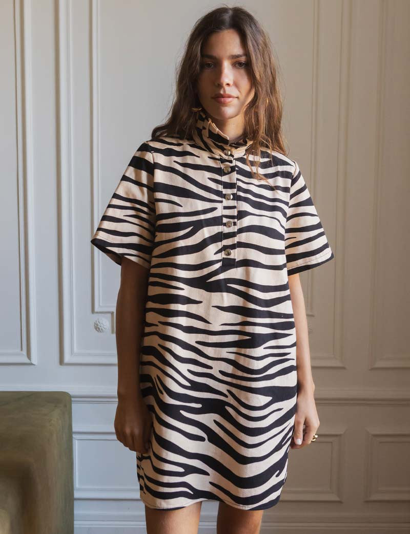 Vestido Cebra James