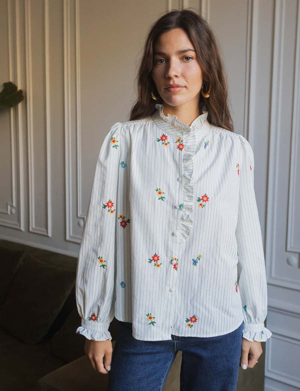 Camicia Ricamata Milim