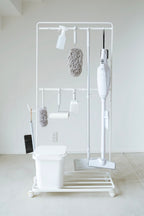 Rack De Rangement Avec Roulettes - Tower - Blanc