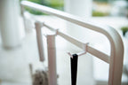 Rack De Rangement Avec Roulettes - Tower - Blanc