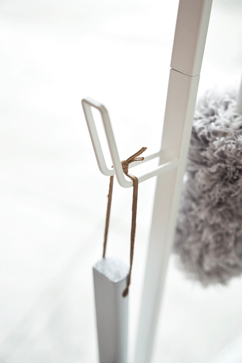 Rack De Rangement Avec Roulettes - Tower - Blanc
