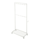 Rack De Rangement Avec Roulettes - Tower - Blanc