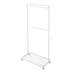 Rack De Rangement Avec Roulettes - Tower - Blanc