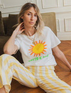 Gulrandiga Jeans Evori