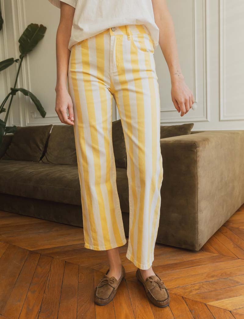 Gulrandiga Jeans Evori