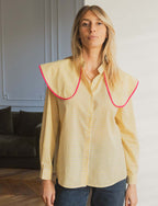 Camisa Vichy Amarillo Claudio