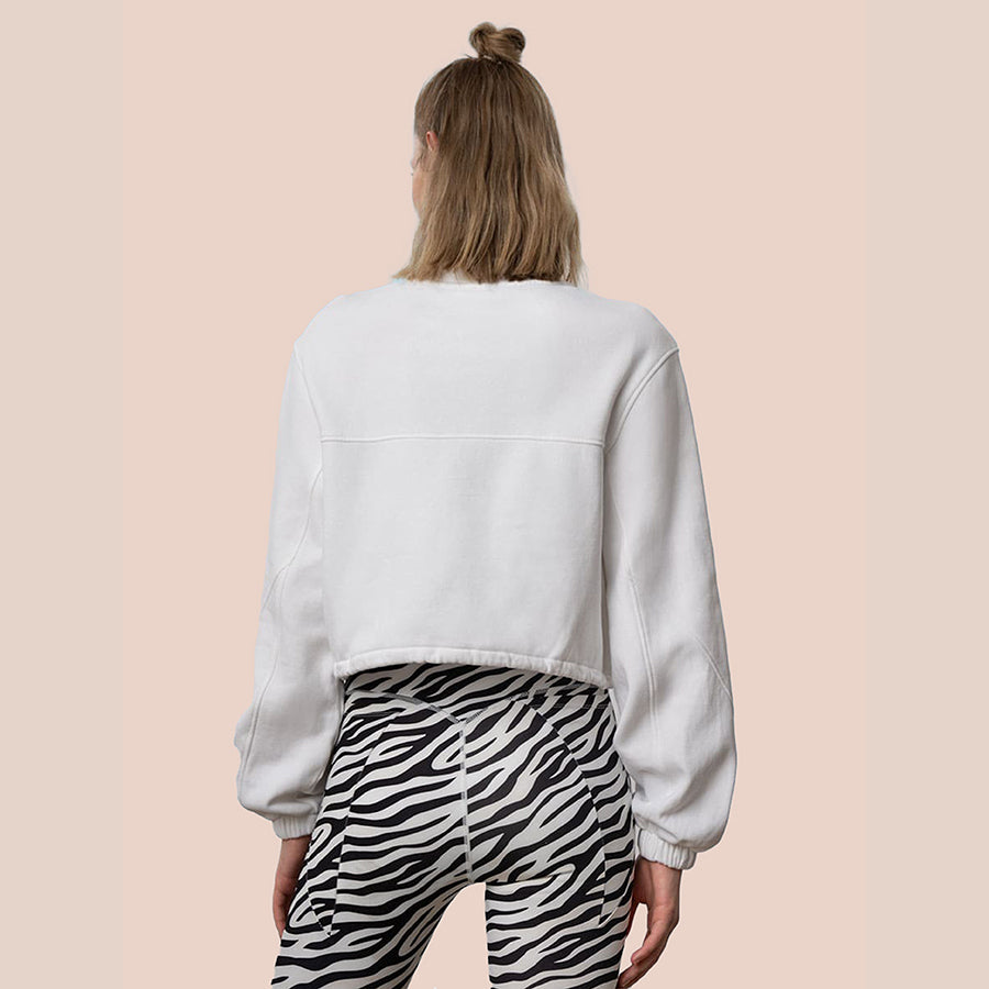 Pull Court Soho - Blanc