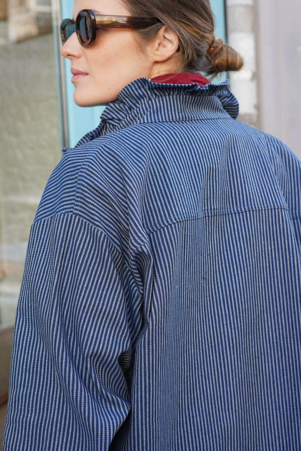 Sobrecamisa Lou Rayas Marino