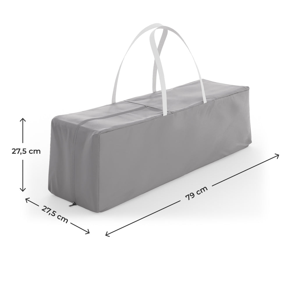 Grey 2-in-1 Leody Up Cot and Travel Cot with Accessories