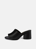 Mules Con Tacco Just Cool - Nere